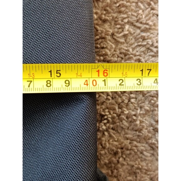 Herschel Supply Co Backpack Black Canvas Brown Leather Straps Classic Style - Picture 8 of 8